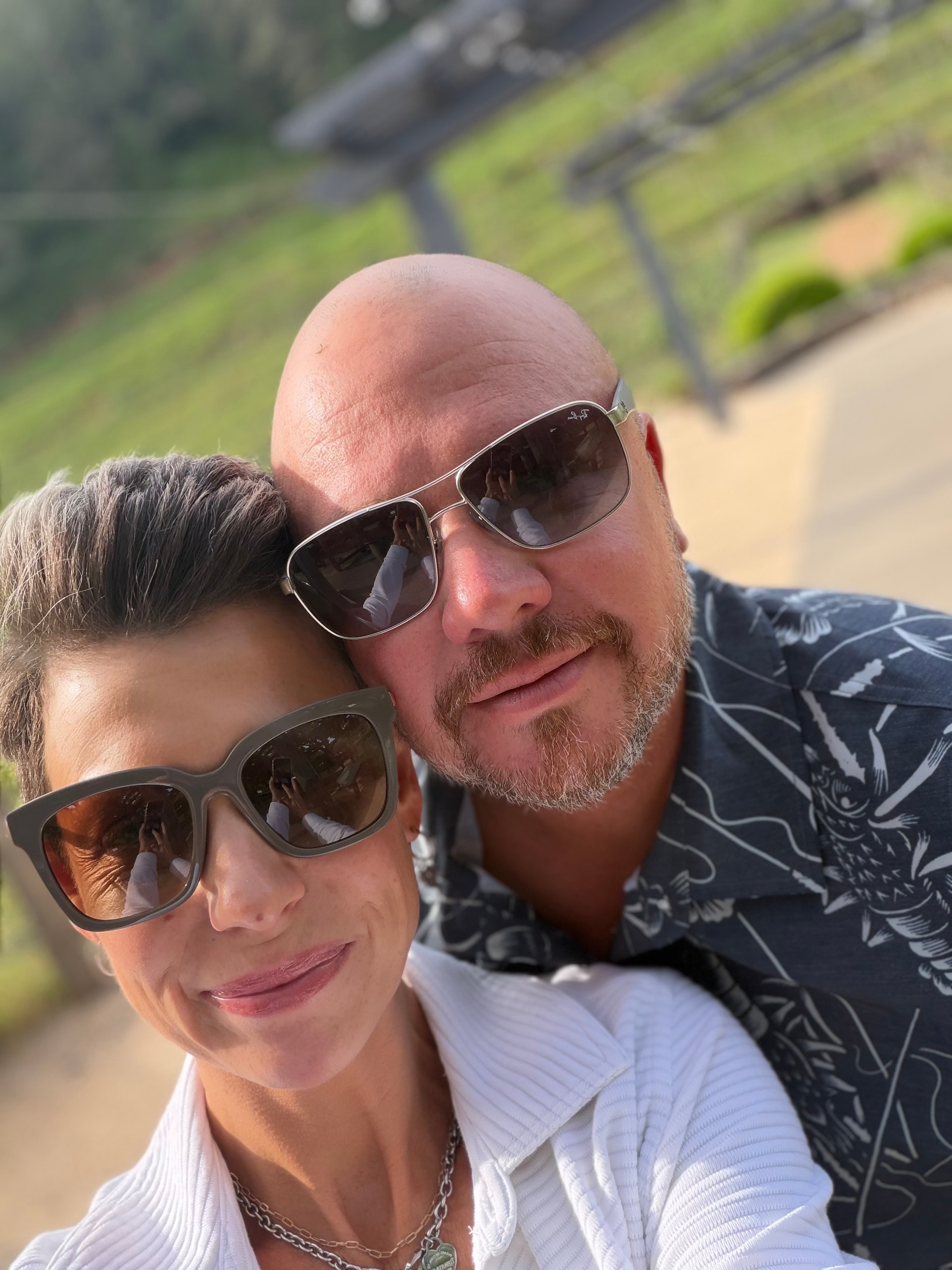 Rachel with her son